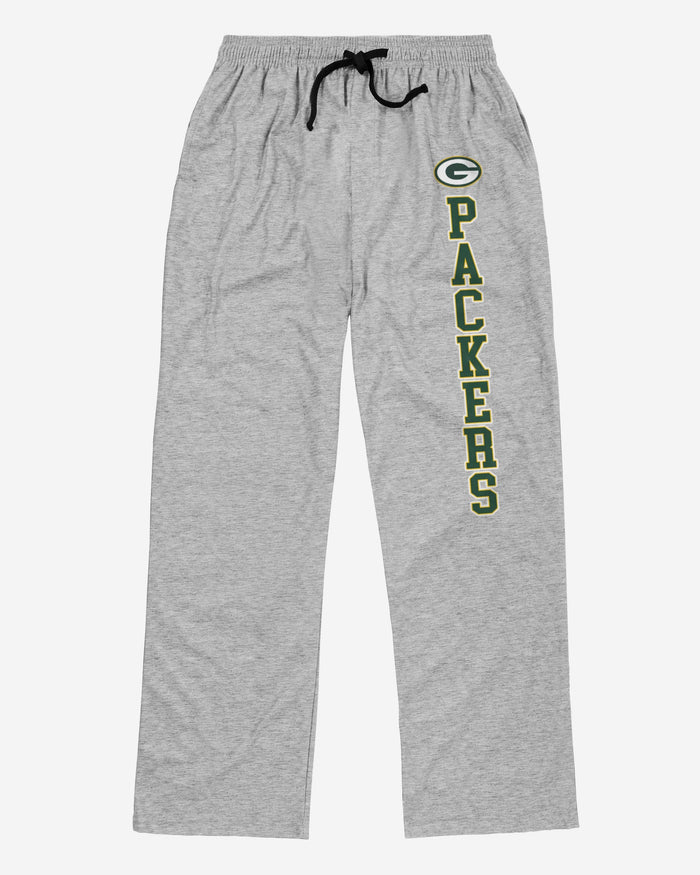 Green Bay Packers Athletic Gray Lounge Pants FOCO - FOCO.com