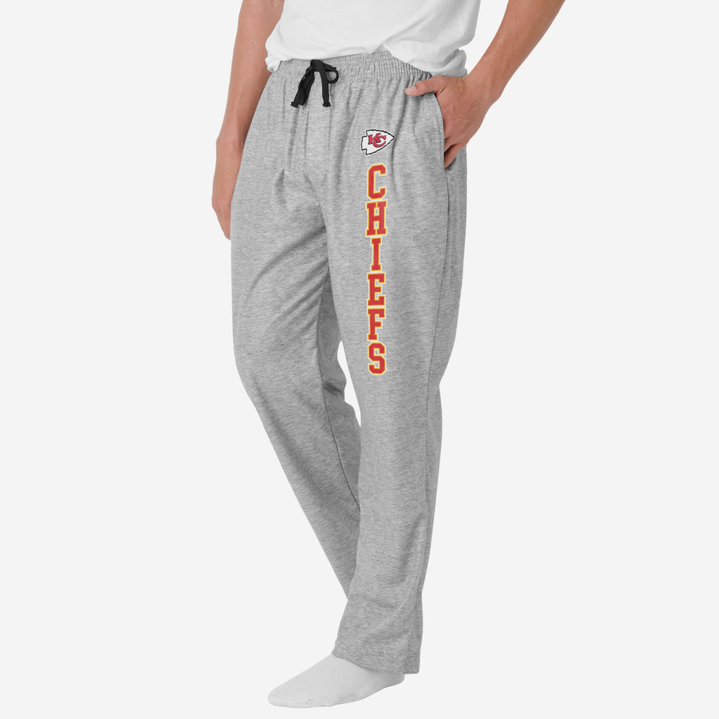 Kansas City Chiefs Athletic Gray Lounge Pants FOCO S - FOCO.com