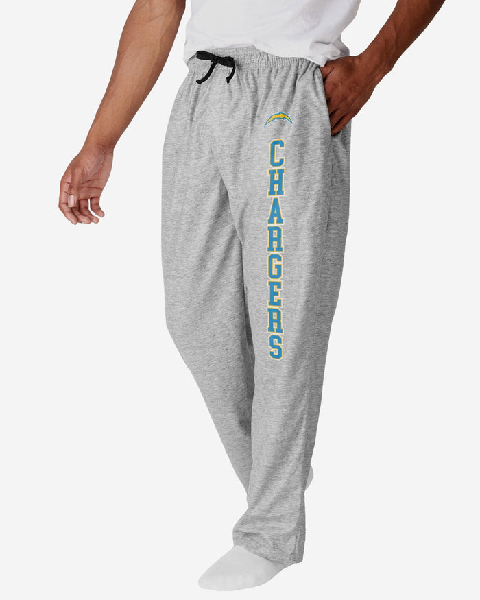 Los Angeles Chargers Athletic Gray Lounge Pants FOCO S - FOCO.com