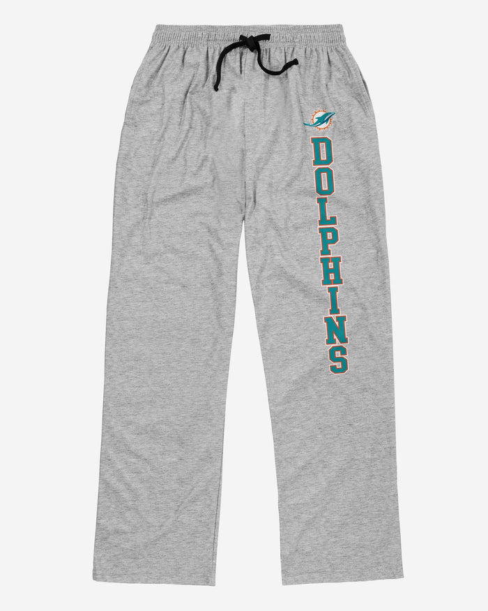 Miami Dolphins Athletic Gray Lounge Pants FOCO - FOCO.com