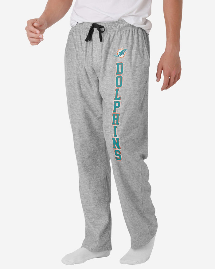 Miami Dolphins Athletic Gray Lounge Pants FOCO S - FOCO.com