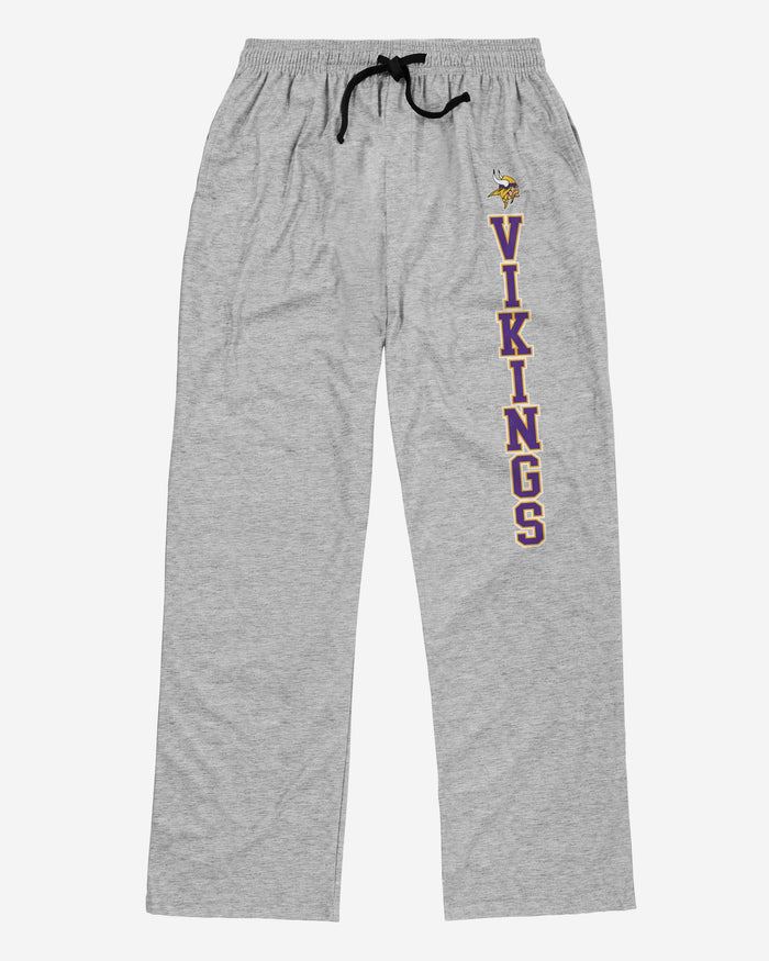 Minnesota Vikings Athletic Gray Lounge Pants FOCO - FOCO.com