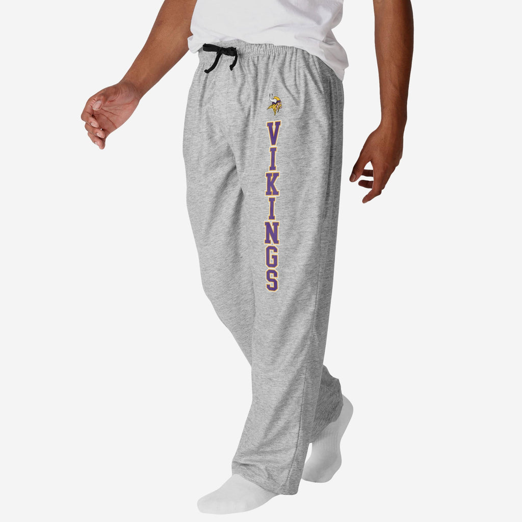 Minnesota Vikings Athletic Gray Lounge Pants FOCO S - FOCO.com