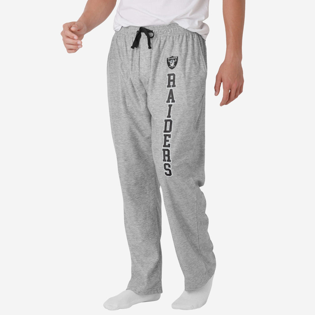 Las Vegas Raiders Athletic Gray Lounge Pants FOCO S - FOCO.com