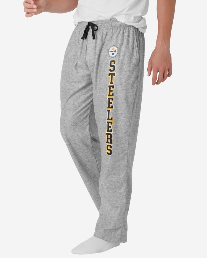 Pittsburgh Steelers Athletic Gray Lounge Pants FOCO S - FOCO.com