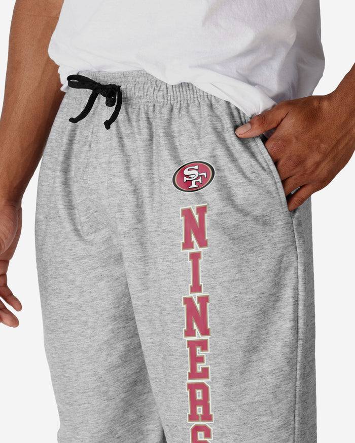 San Francisco 49ers Athletic Gray Lounge Pants FOCO - FOCO.com