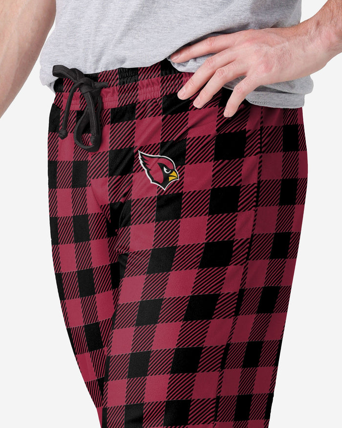 Arizona Cardinals Buffalo Check Lounge Pants FOCO - FOCO.com