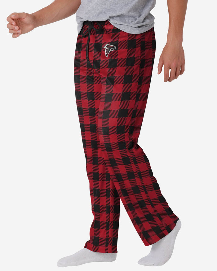 Atlanta Falcons Buffalo Check Lounge Pants FOCO S - FOCO.com