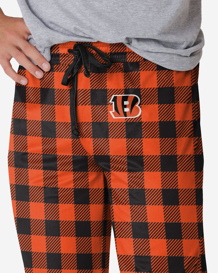 Cincinnati Bengals Buffalo Check Lounge Pants FOCO - FOCO.com