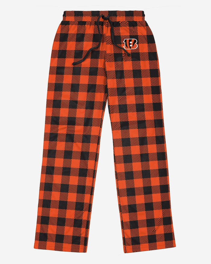 Cincinnati Bengals Buffalo Check Lounge Pants FOCO - FOCO.com