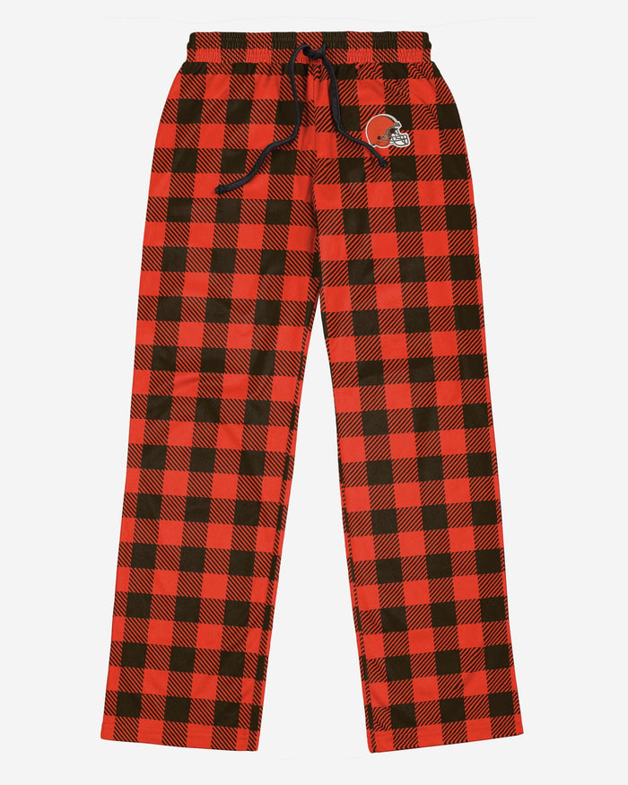 Cleveland Browns Buffalo Check Lounge Pants FOCO - FOCO.com