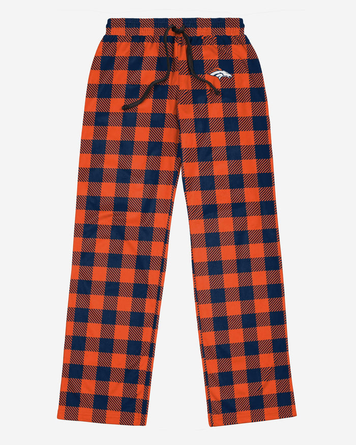 Denver Broncos Buffalo Check Lounge Pants FOCO - FOCO.com