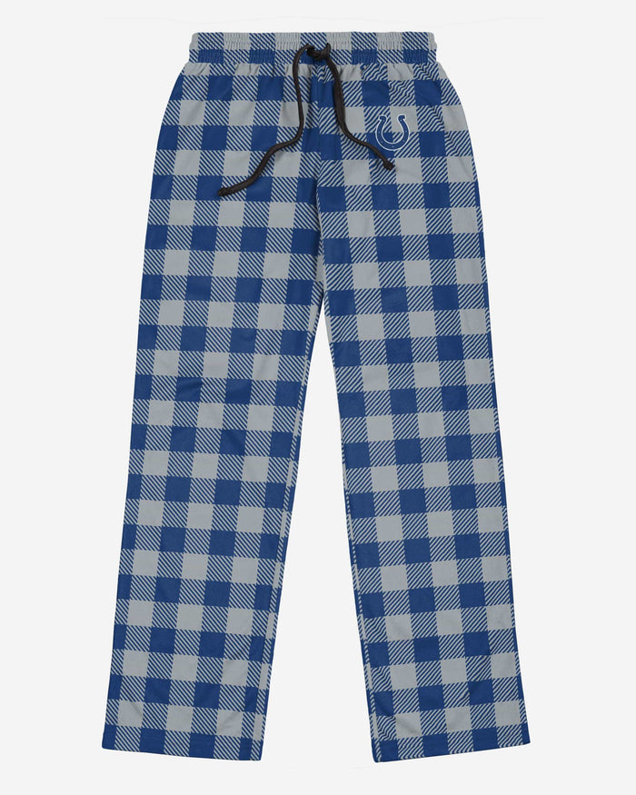 Indianapolis Colts Buffalo Check Lounge Pants FOCO - FOCO.com