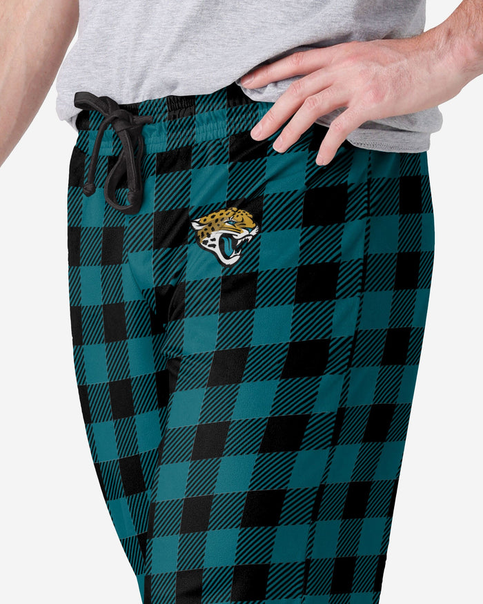 Jacksonville Jaguars Buffalo Check Lounge Pants FOCO - FOCO.com