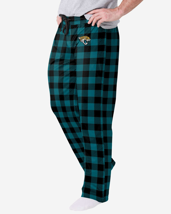 Jacksonville Jaguars Buffalo Check Lounge Pants FOCO S - FOCO.com