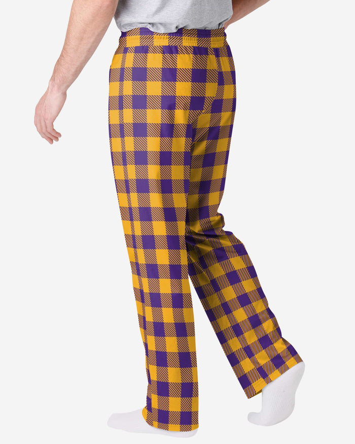 Minnesota Vikings Buffalo Check Lounge Pants FOCO - FOCO.com