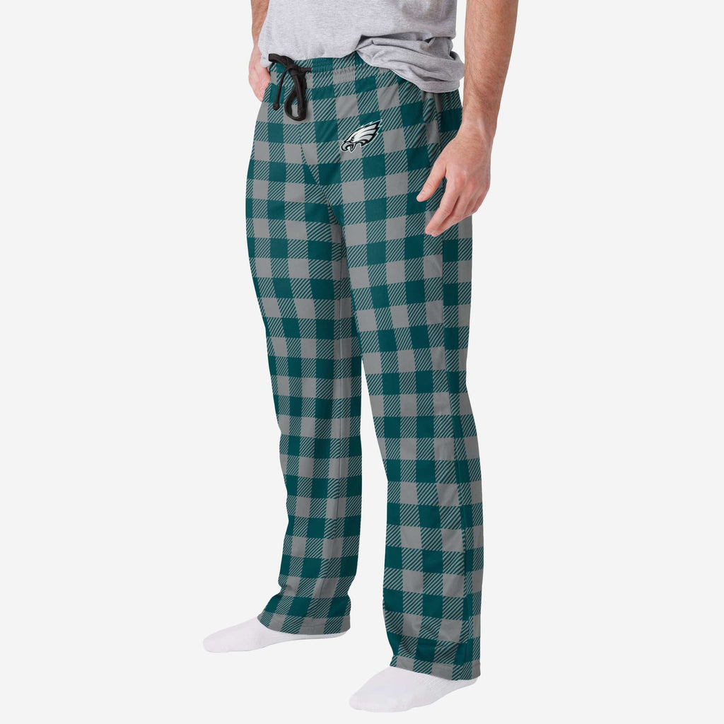 Philadelphia Eagles Buffalo Check Lounge Pants FOCO S - FOCO.com