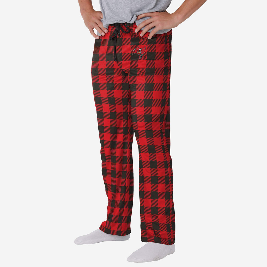 Tampa Bay Buccaneers Buffalo Check Lounge Pants FOCO S - FOCO.com