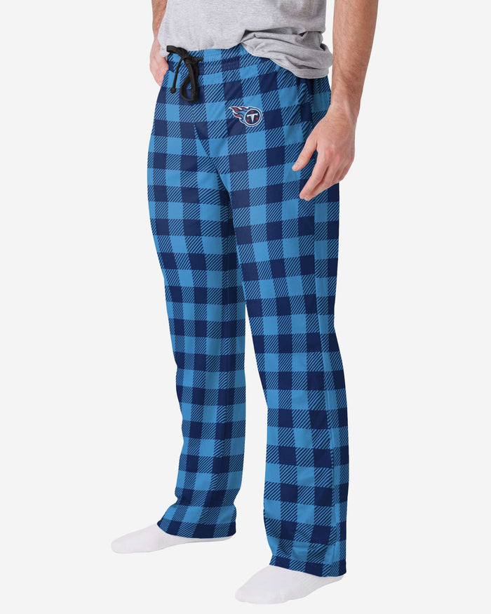 Tennessee Titans Buffalo Check Lounge Pants FOCO S - FOCO.com