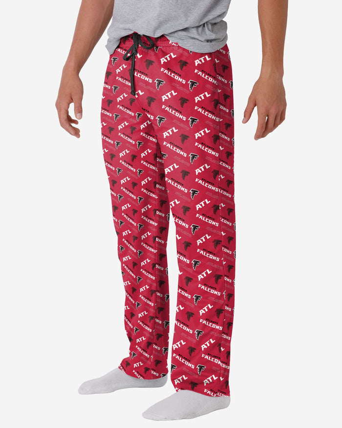 Atlanta Falcons Repeat Print Lounge Pants FOCO S - FOCO.com