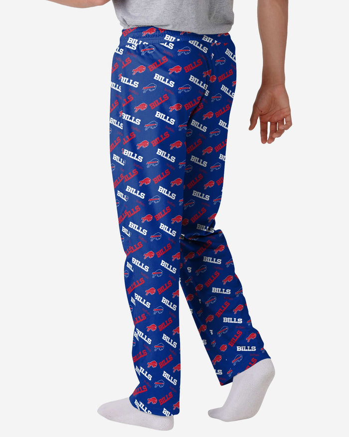 Buffalo Bills Repeat Print Lounge Pants FOCO - FOCO.com