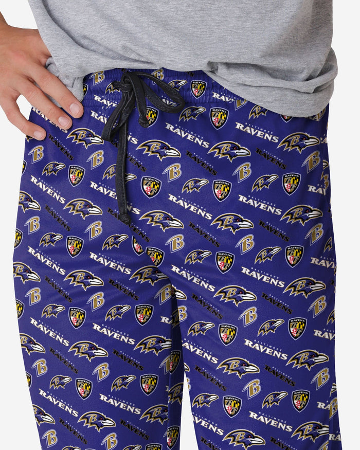 Baltimore Ravens Repeat Print Lounge Pants FOCO - FOCO.com