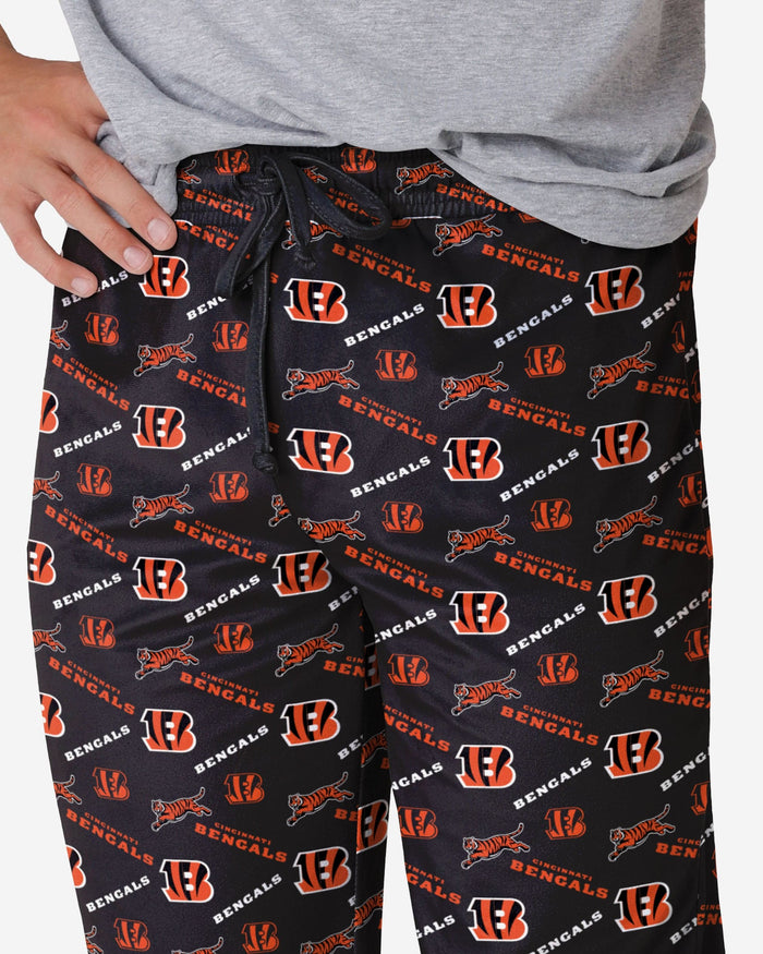 Cincinnati Bengals Repeat Print Lounge Pants FOCO - FOCO.com