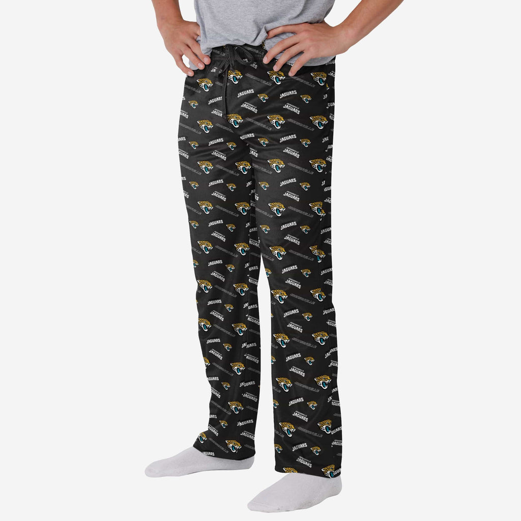 Jacksonville Jaguars Repeat Print Lounge Pants FOCO S - FOCO.com