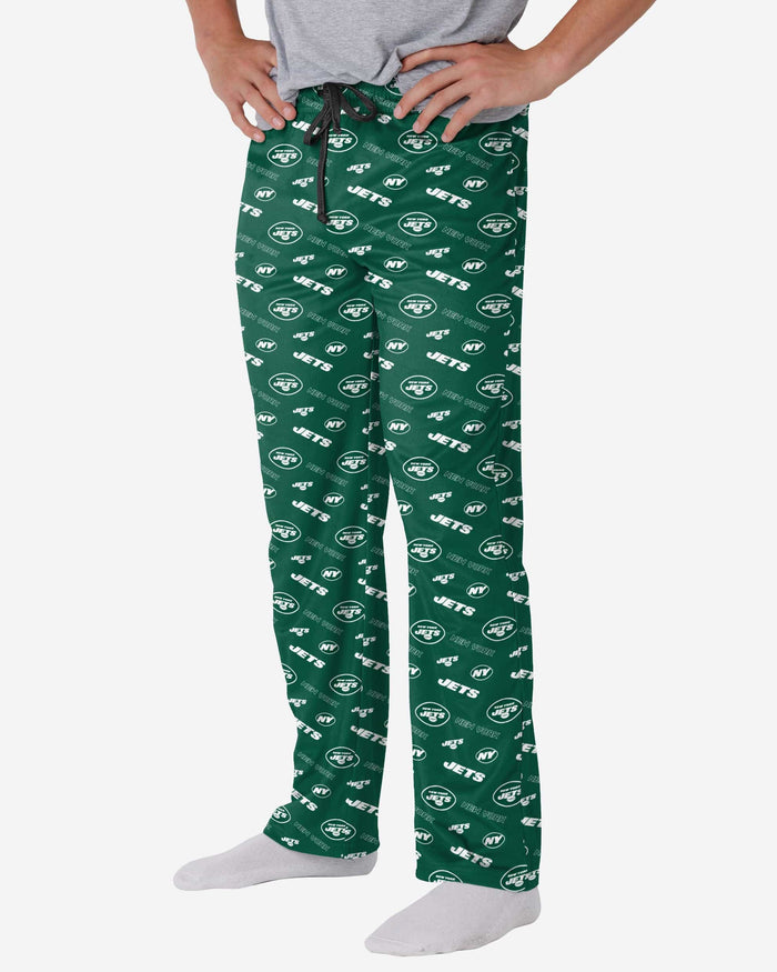 New York Jets Repeat Print Lounge Pants FOCO S - FOCO.com