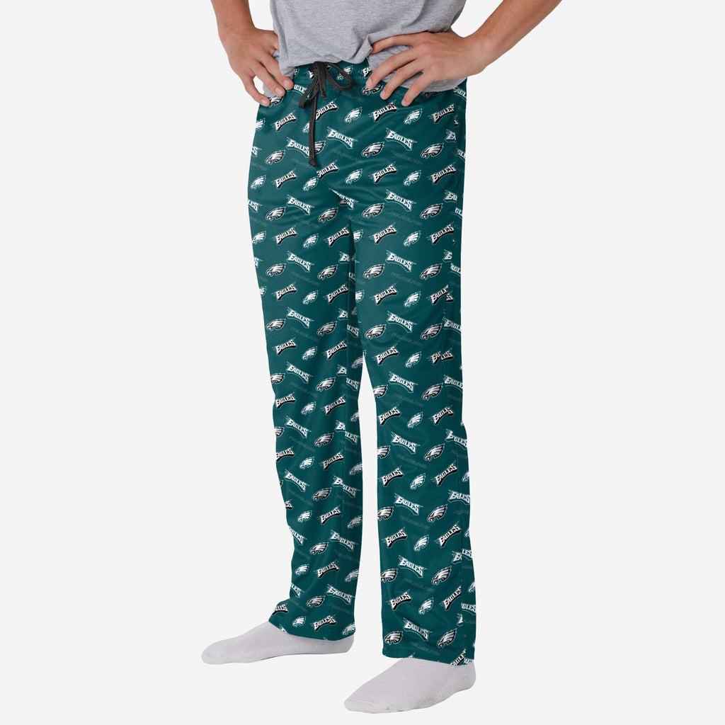 Philadelphia Eagles Repeat Print Lounge Pants FOCO S - FOCO.com