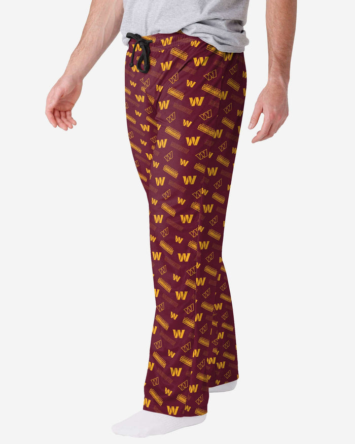 Washington Commanders Repeat Print Lounge Pants FOCO S - FOCO.com