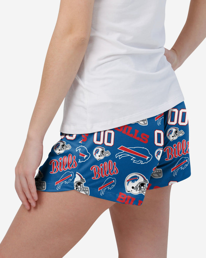 Buffalo Bills Womens Gameday Ready Lounge Shorts FOCO - FOCO.com