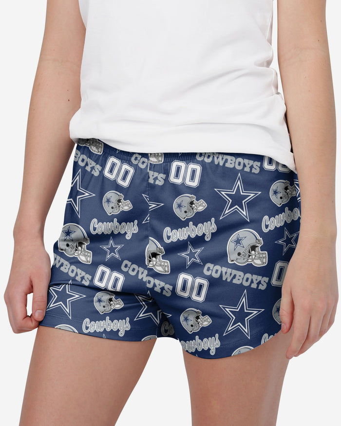 Dallas Cowboys Womens Gameday Ready Lounge Shorts FOCO S - FOCO.com