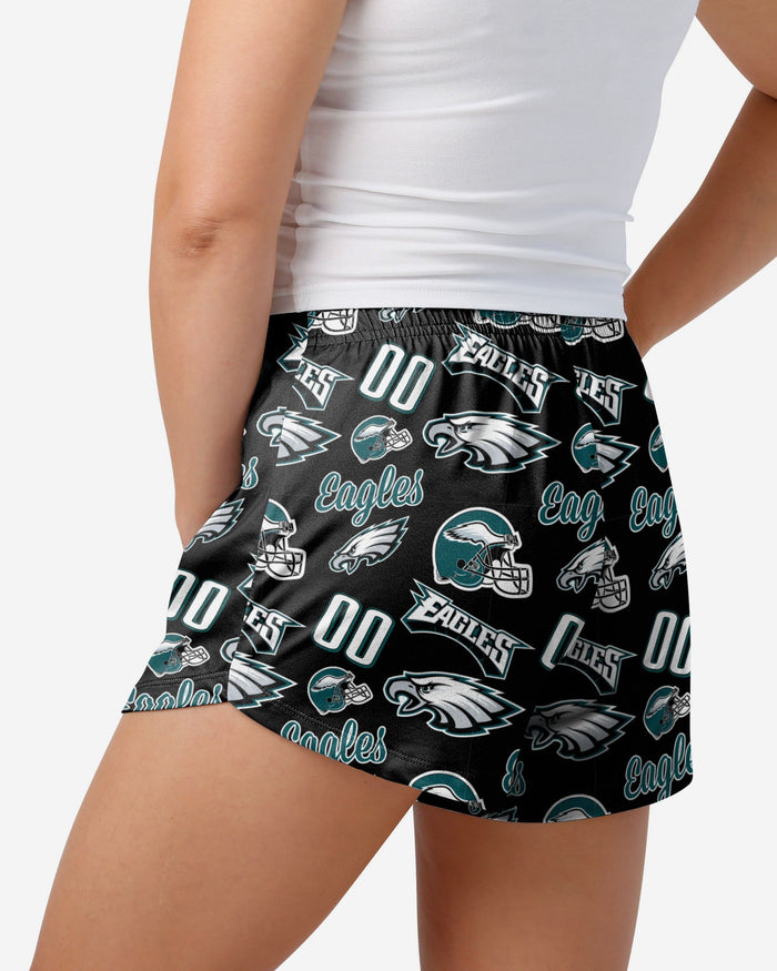 Philadelphia Eagles Womens Gameday Ready Lounge Shorts FOCO - FOCO.com