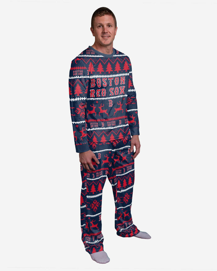 Boston Red Sox Family Holiday Pajamas FOCO S - FOCO.com