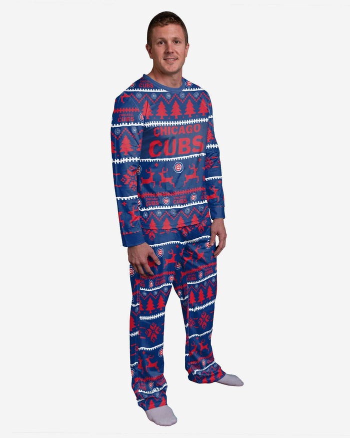 Chicago Cubs Family Holiday Pajamas FOCO S - FOCO.com