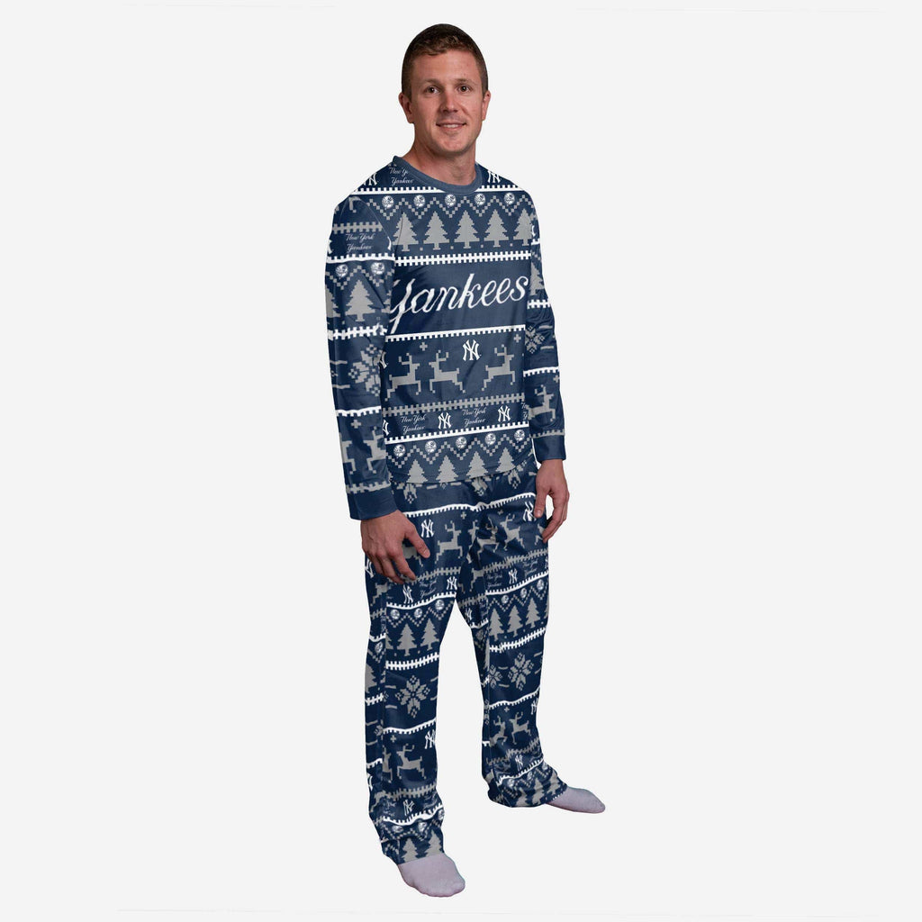 New York Yankees Family Holiday Pajamas FOCO S - FOCO.com