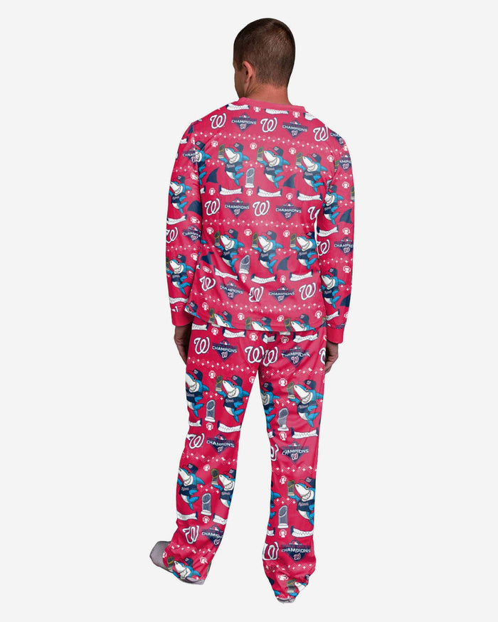 Washington Nationals 2019 World Series Champions Shark Pajamas FOCO - FOCO.com