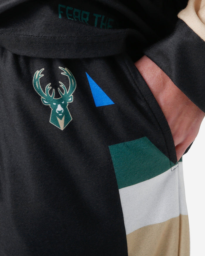 Milwaukee Bucks 2021 NBA Champions Holiday Pajamas FOCO - FOCO.com