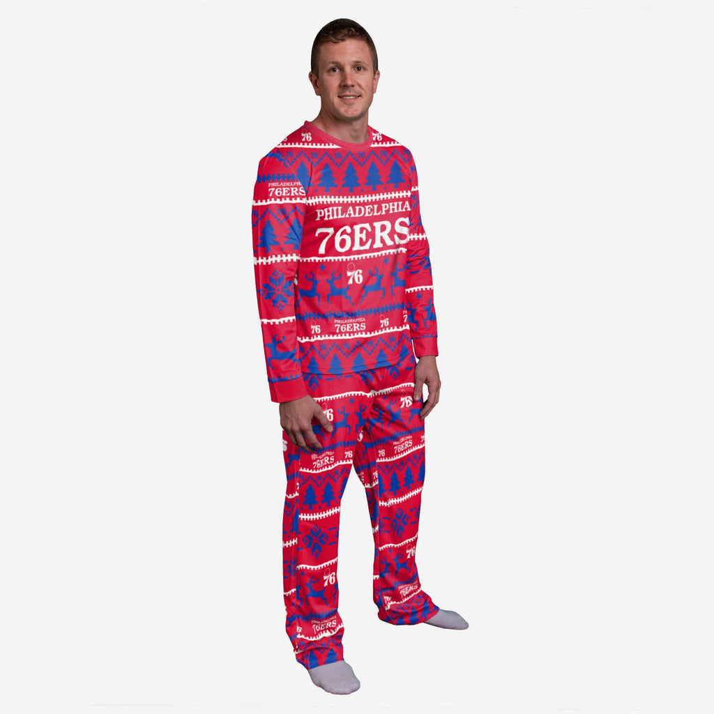 Philadelphia 76ers Family Holiday Pajamas FOCO S - FOCO.com