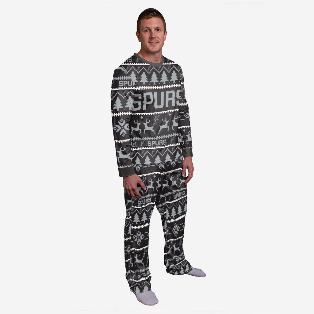 San Antonio Spurs Family Holiday Pajamas FOCO S - FOCO.com