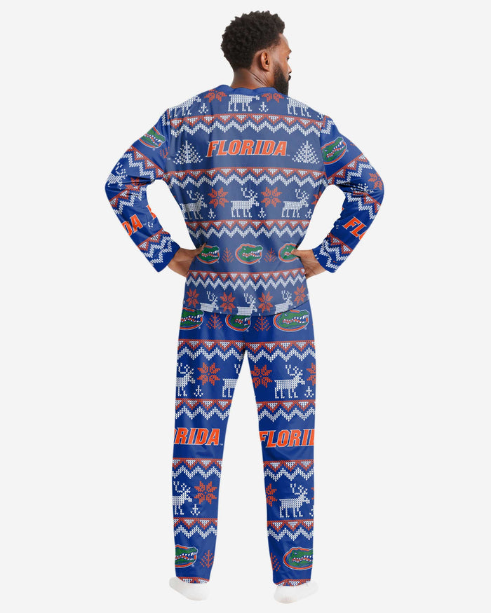 Florida Gators Mens Ugly Pattern Family Holiday Pajamas FOCO - FOCO.com