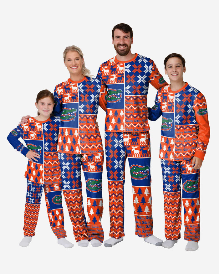 Florida Gators Infant Busy Block Family Holiday Pajamas FOCO - FOCO.com