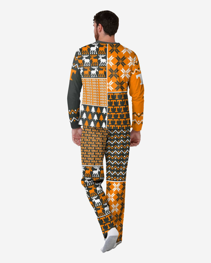 Tennessee Volunteers Mens Busy Block Family Holiday Pajamas FOCO - FOCO.com