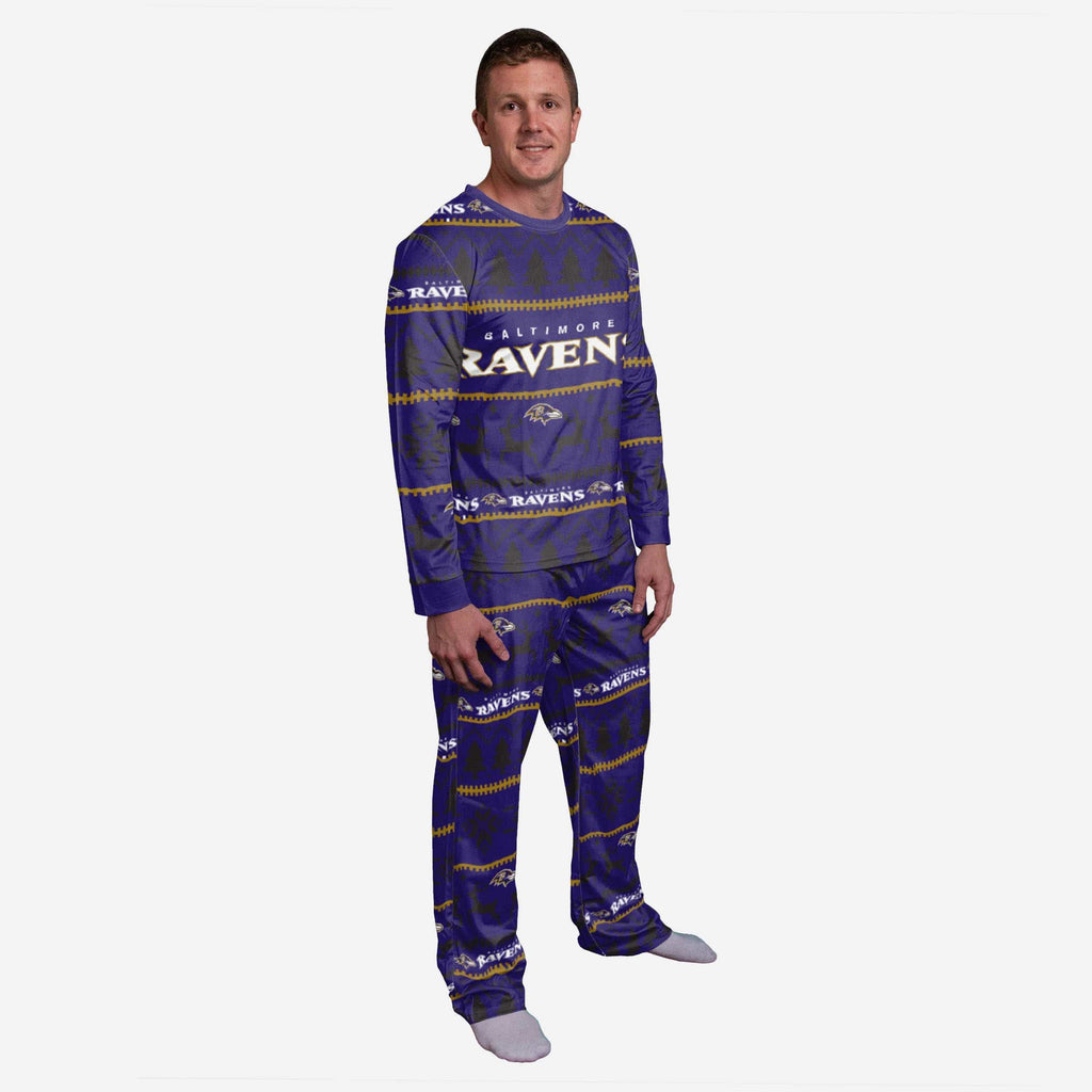 Baltimore Ravens Family Holiday Pajamas FOCO S - FOCO.com