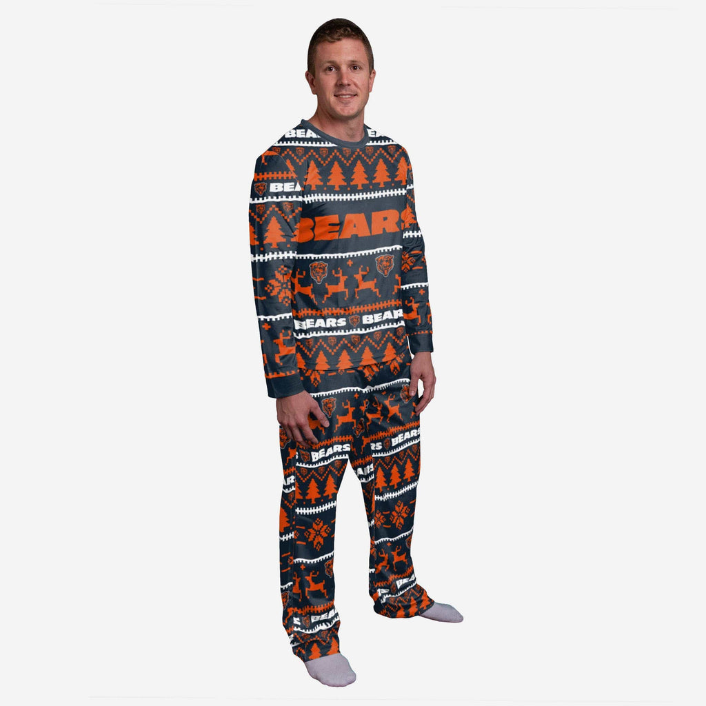 Chicago Bears Family Holiday Pajamas FOCO S - FOCO.com