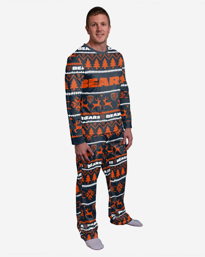 Chicago Bears Family Holiday Pajamas FOCO S - FOCO.com