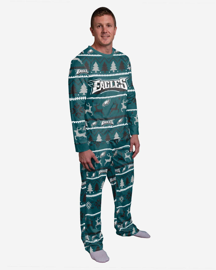 Philadelphia Eagles Mens Family Holiday Pajamas FOCO S - FOCO.com