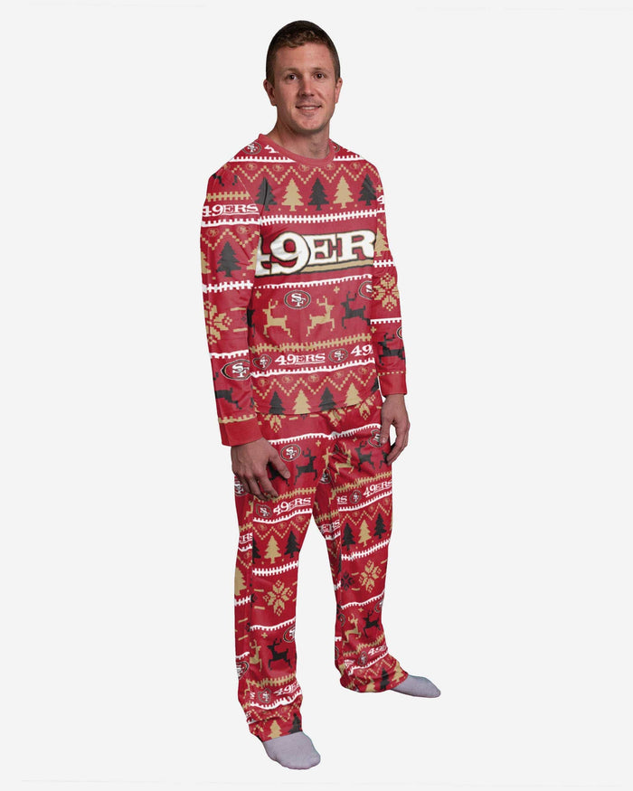 San Francisco 49ers Family Holiday Pajamas FOCO S - FOCO.com