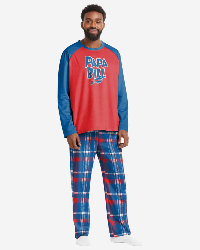 Buffalo Bills Mens Plaid Family Holiday Pajamas FOCO S - FOCO.com